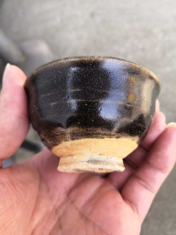 古玩陶瓷黑釉盞拍賣,當(dāng)前價格800元