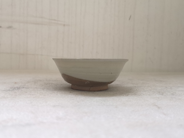 古玩陶瓷磁州窯白釉碗拍賣,當前價格580元