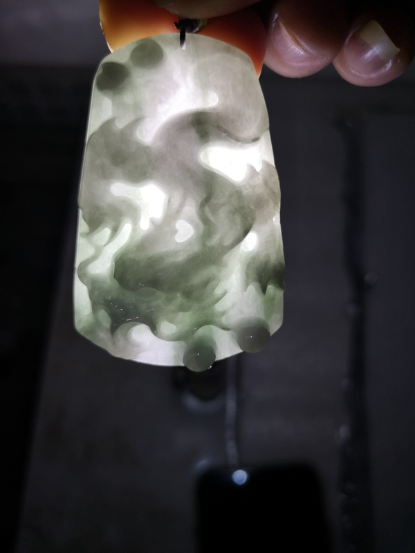 古玩玉器龍牌子拍賣,當前價格398元