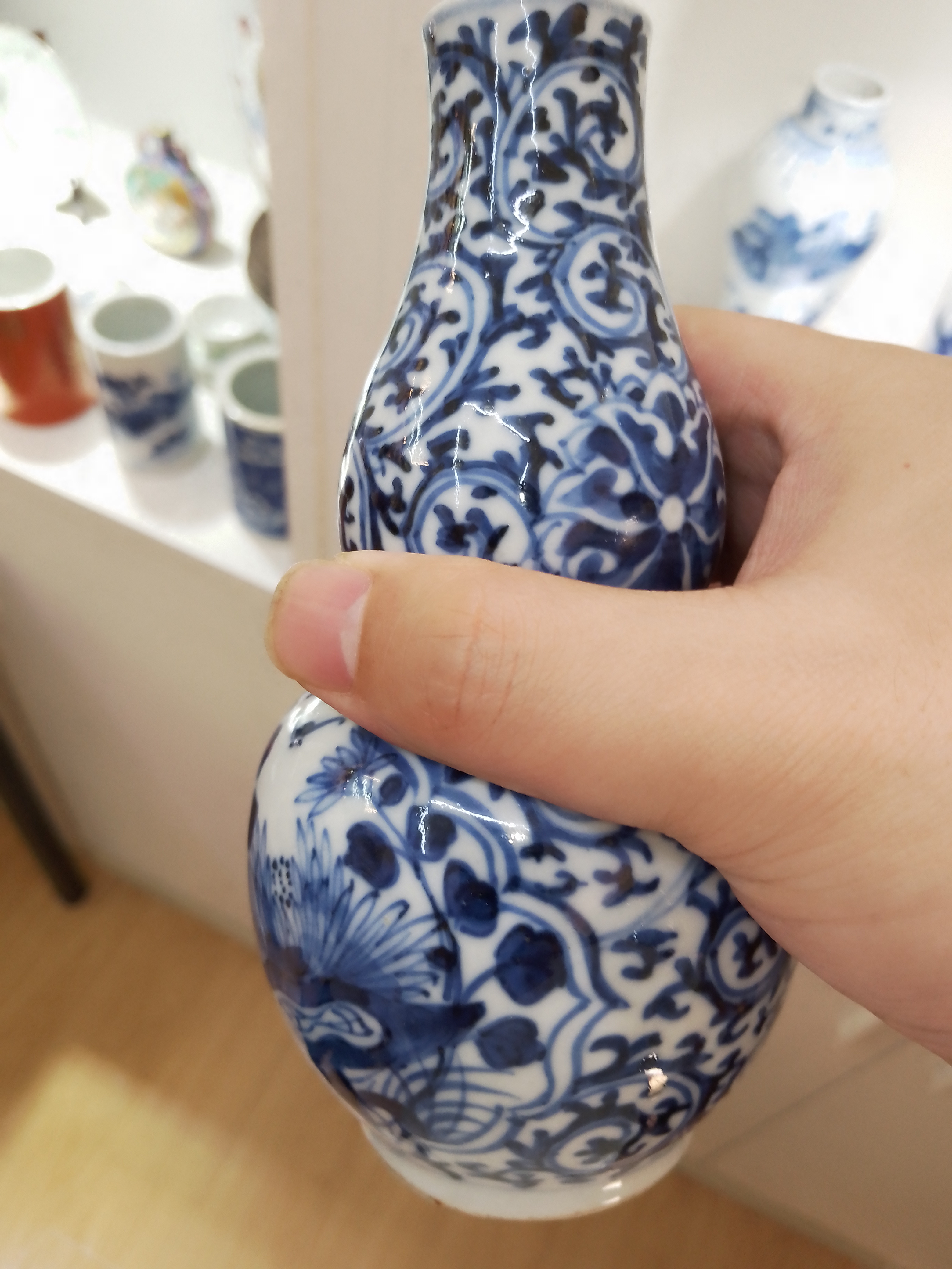域鉴古玩】康熙年制款青花葫芦瓶鉴定结果_康熙年制款青花葫芦瓶真假鉴别
