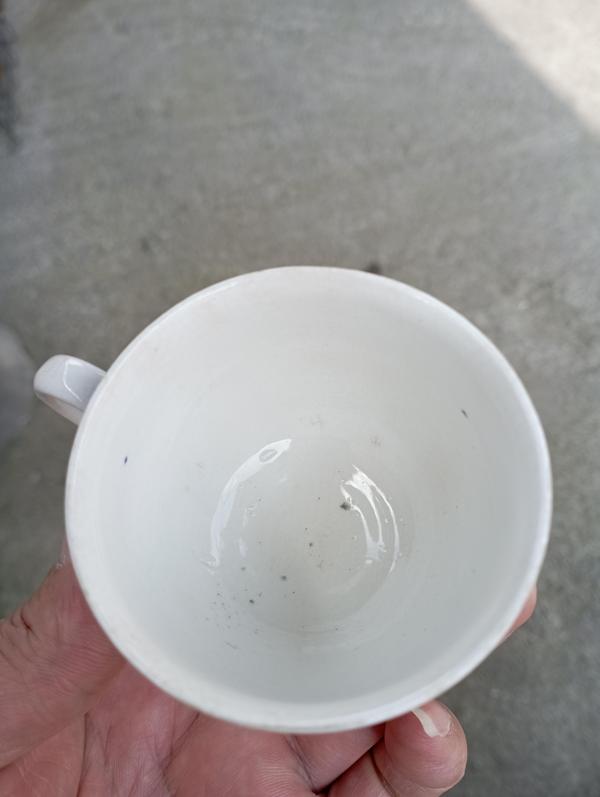古玩陶瓷潮州楓溪大窯釉下五彩花卉紋杯拍賣,當前價格400元
