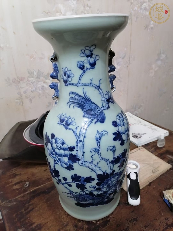 域鉴古玩 花鸟纹青花瓶鉴定结果 花鸟纹青花瓶真假鉴别