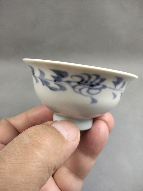 古玩陶瓷元青花壽字主人杯拍賣,當(dāng)前價(jià)格507000元