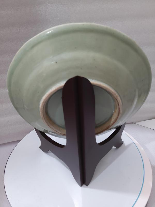 古玩陶瓷成化年制四字雙行青花款山水紋盤拍賣,當前價格1880元