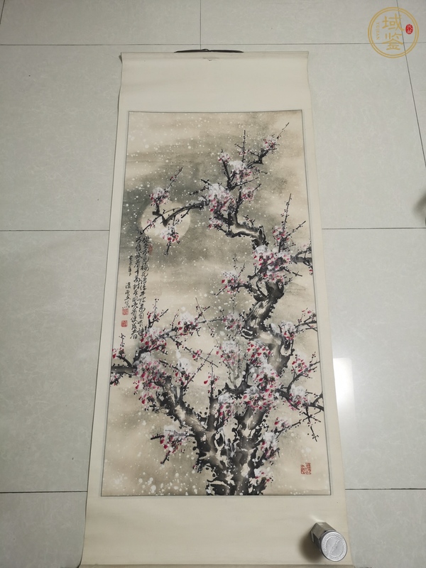 古玩字畫雪梅真品鑒賞圖