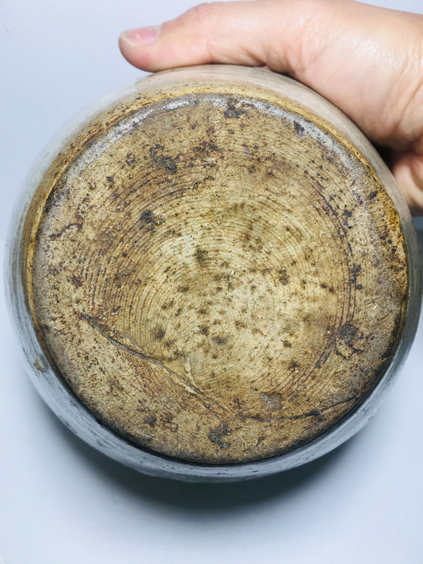 古玩陶瓷仿鈞窯月白釉窯變雙耳罐拍賣,當前價格5888元