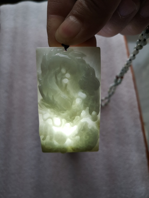 古玩玉器龍牌子拍賣,當前價格550元