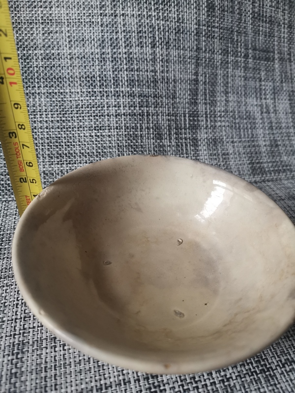 古玩陶瓷元代,河南窯口,外弦紋白釉碗拍賣,當(dāng)前價格1111元
