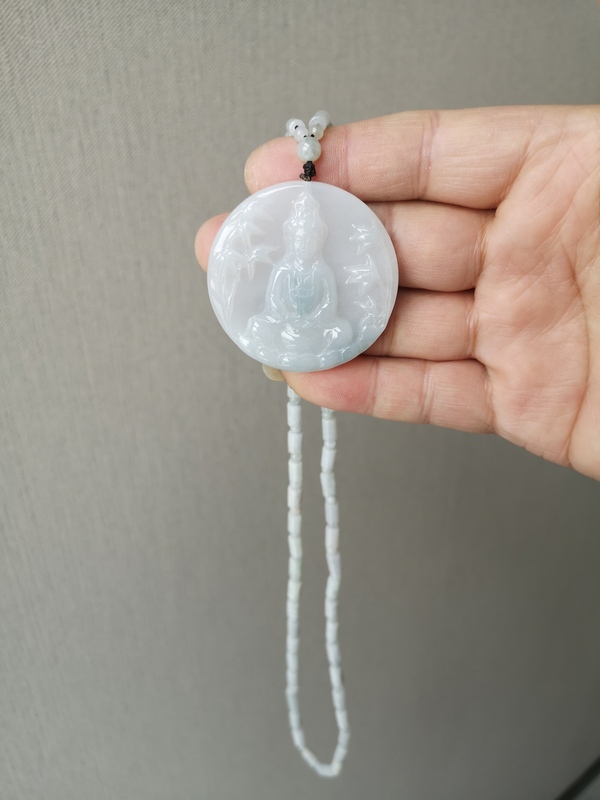 古玩玉器觀音牌子拍賣,當前價格580元
