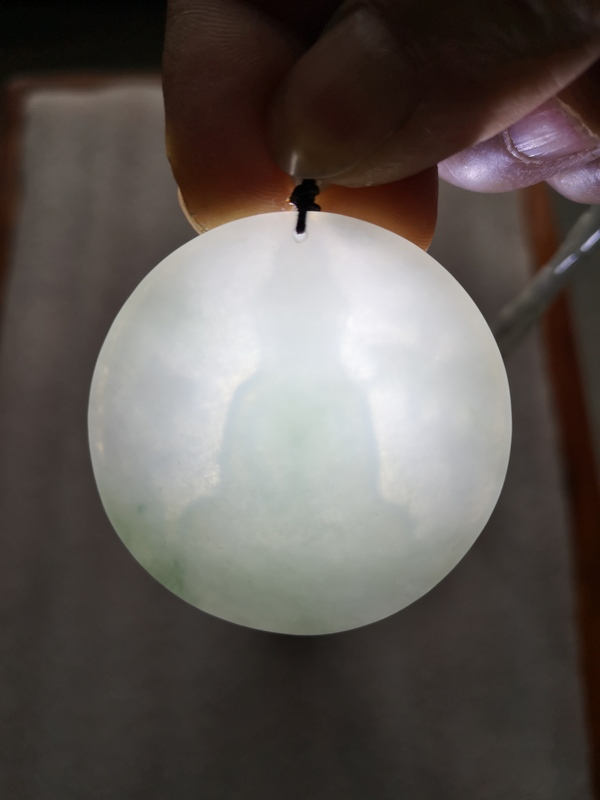 古玩玉器觀音牌子拍賣,當前價格580元