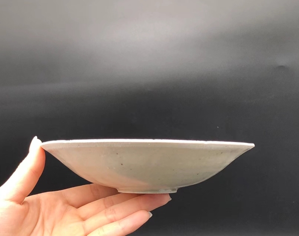 古玩陶瓷宋代景德鎮窯系青白釉雙魚盞拍賣,當前價格110000元