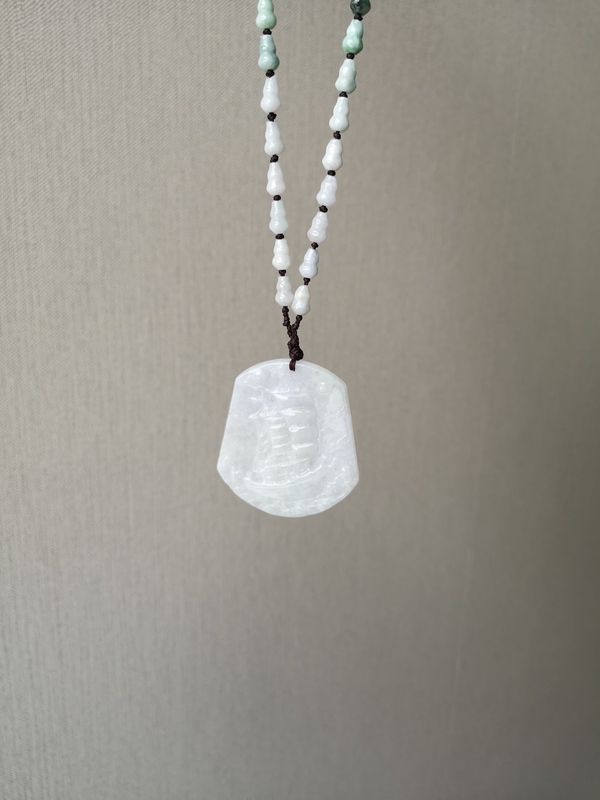 古玩玉器翡翠牌子拍賣,當前價格550元
