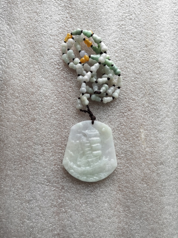 古玩玉器翡翠牌子拍賣,當前價格550元