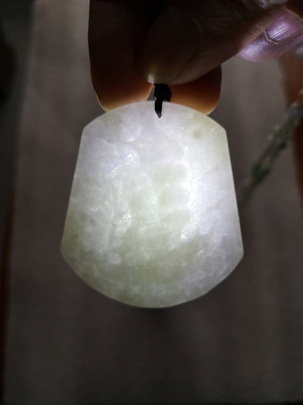 古玩玉器翡翠牌子拍賣,當前價格550元