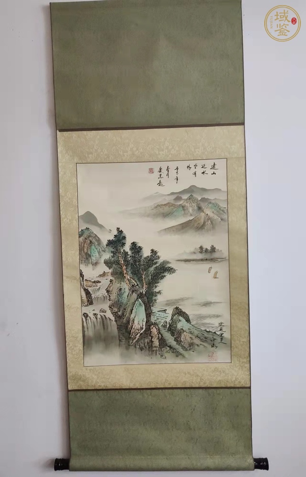 古玩字畫遠(yuǎn)山近水皆有情真品鑒賞圖