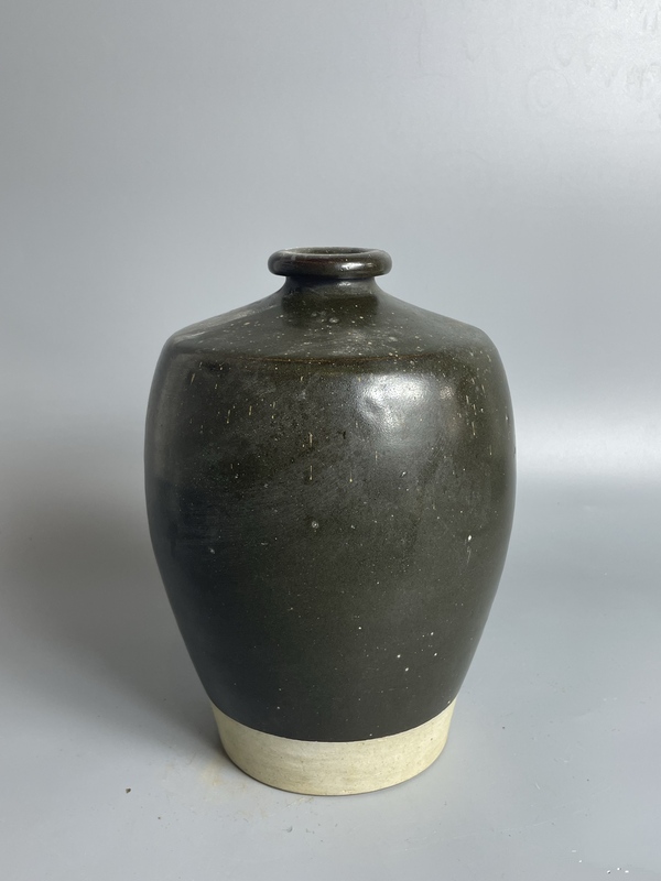 古玩陶瓷磁州窯系茶葉末釉梅瓶拍賣,當前價格2600元
