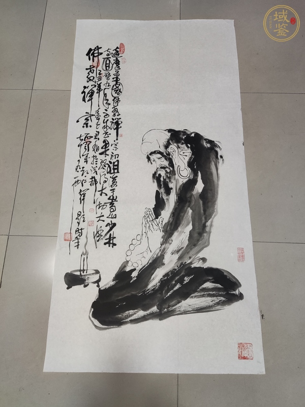 古玩字畫佛教禪宗真品鑒賞圖