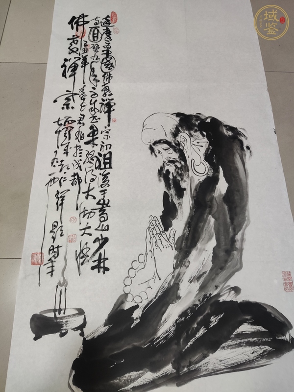 古玩字畫佛教禪宗真品鑒賞圖