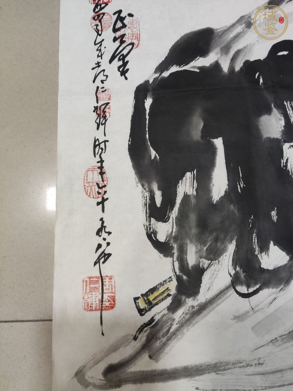 古玩字畫鐘馗真品鑒賞圖