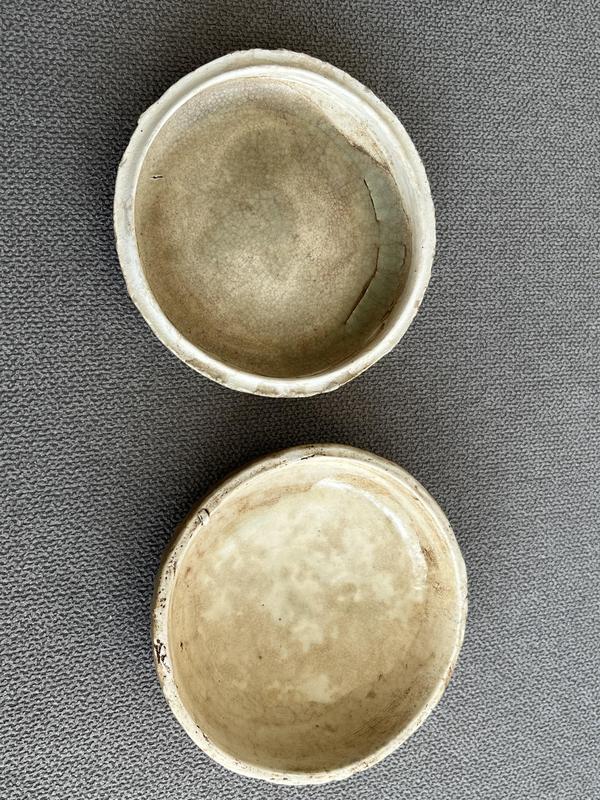 古玩陶瓷影清印花粉盒拍賣,當前價格1500元
