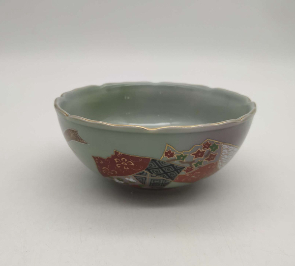 古玩陶瓷花口碗拍賣,當前價格135元