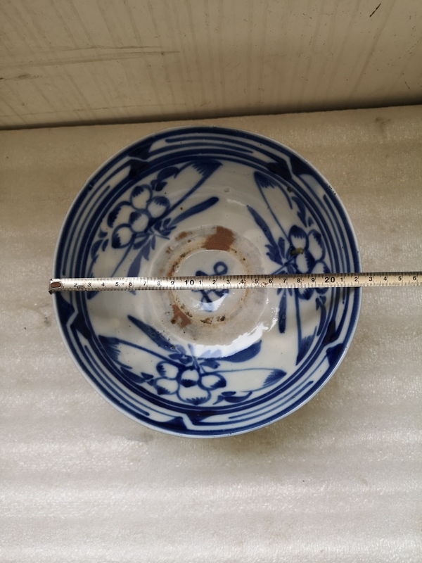 古玩陶瓷磁州窯青花花卉紋碗拍賣,當(dāng)前價(jià)格789元
