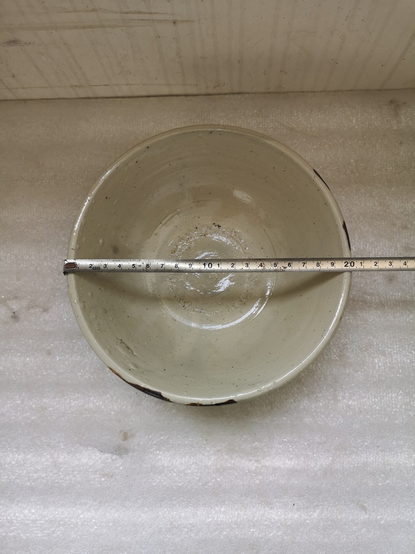 古玩陶瓷磁州窯白釉福字紋拍賣,當前價格580元