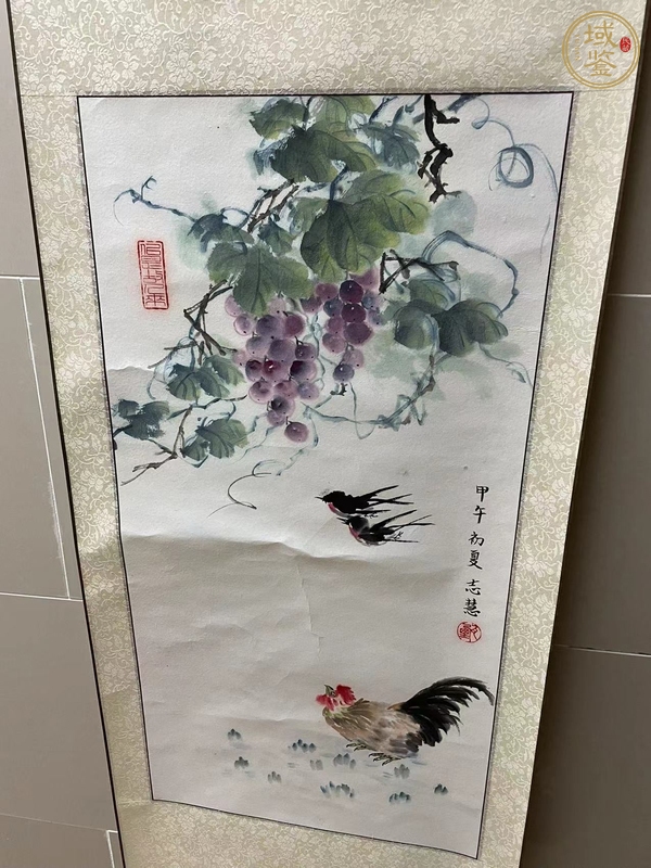 古玩字畫似是故人來真品鑒賞圖