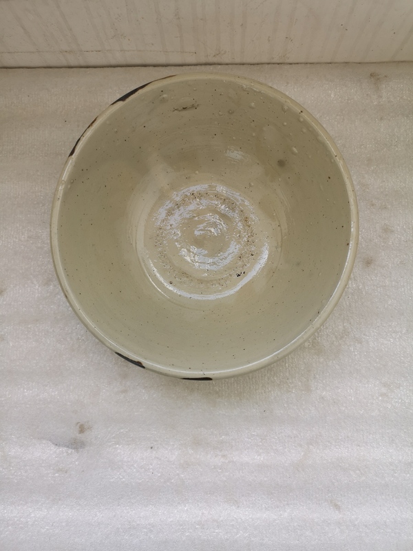古玩陶瓷磁州窯白釉福字紋拍賣,當前價格580元
