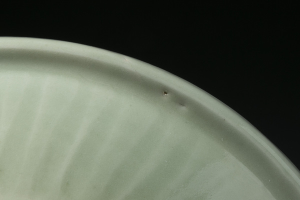 古玩陶瓷明晚·青釉壽字紋花口盤拍賣，當前價格15000元