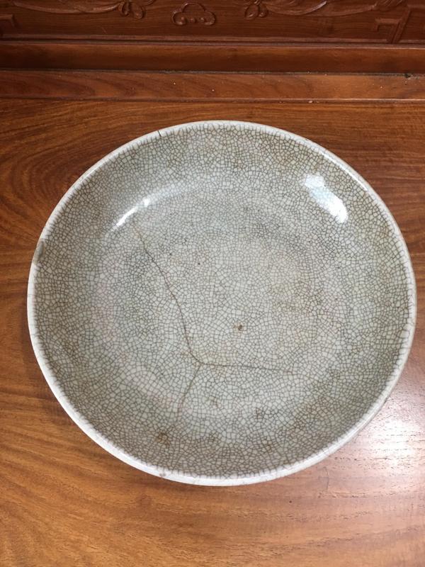 古玩陶瓷哥釉七星大盤拍賣,當前價格1888元