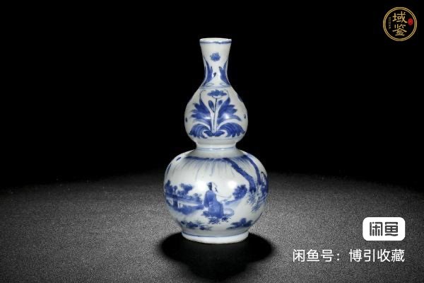 古玩陶瓷青花葫蘆瓶真品鑒賞圖