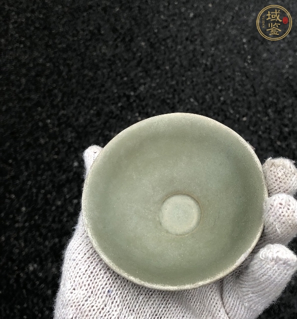 古玩陶瓷青瓷盞真品鑒賞圖