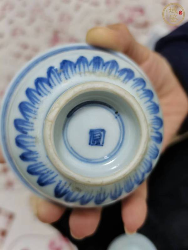 古玩陶瓷青花碗真品鑒賞圖