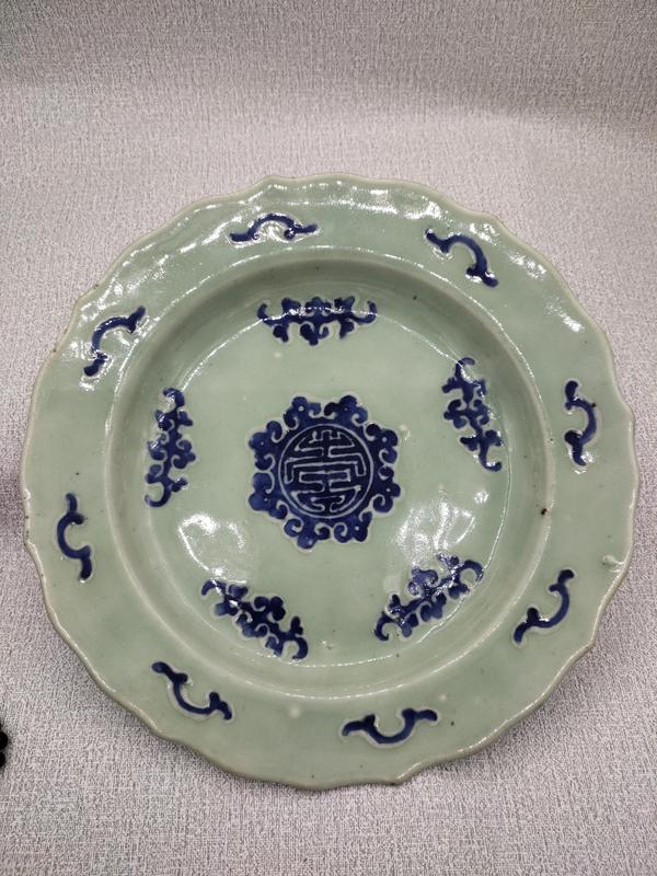 古玩陶瓷清代青花龍紋鳳尾尊拍賣,當前價格13680元