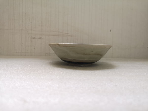 古玩陶瓷磁州窯白釉黑花碗拍賣,當前價格750元