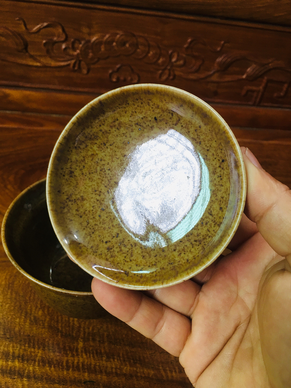 古玩陶瓷精品鱔魚黃釉蓋碗拍賣,當前價格4888元