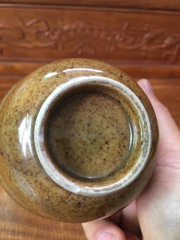 古玩陶瓷精品鱔魚黃釉蓋碗拍賣,當前價格4888元