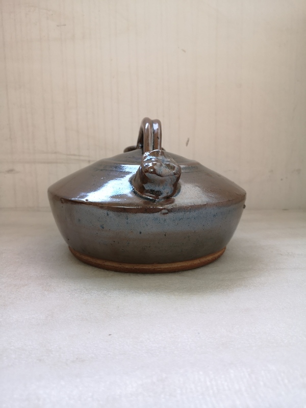 古玩陶瓷磁州窯紫金釉虎子拍賣,當前價格1600元