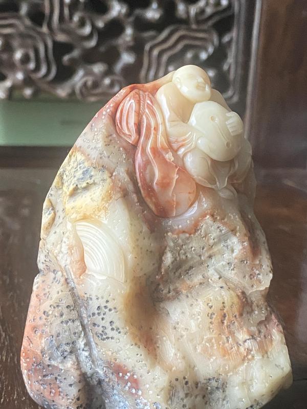 古玩雜項壽山石擺件拍賣,當前價格980元