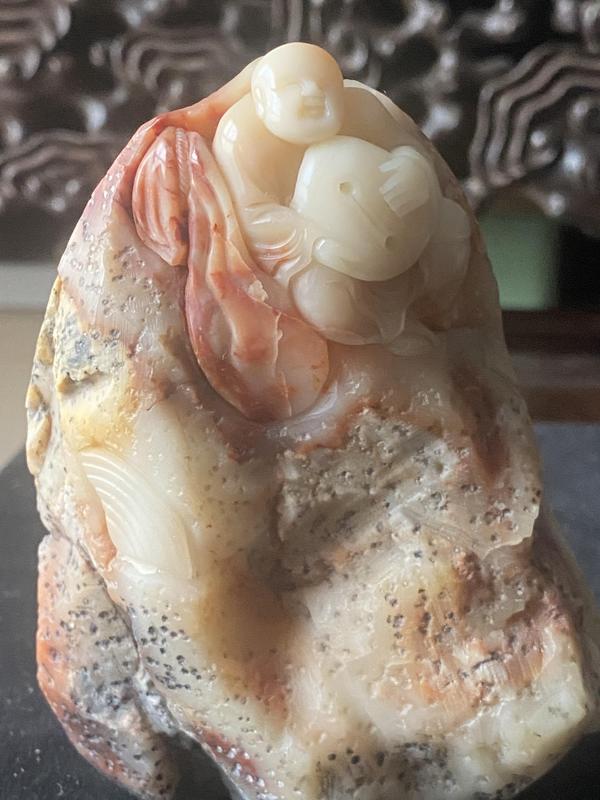 古玩雜項壽山石擺件拍賣,當前價格980元