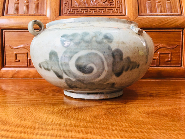 古玩陶瓷明代青花四系洗拍賣,當(dāng)前價(jià)格0元