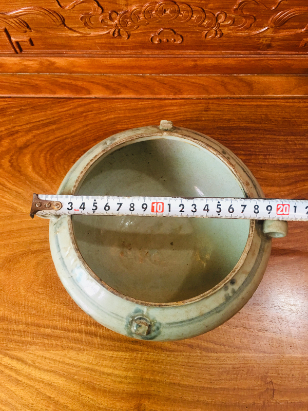 古玩陶瓷明代青花四系洗拍賣,當前價格0元