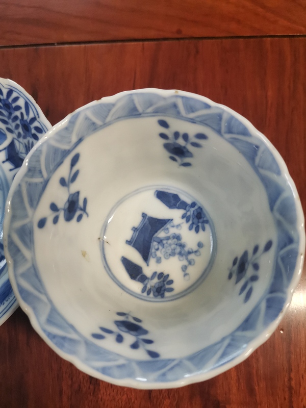古玩陶瓷青花杯盤拍賣,當前價格2480元