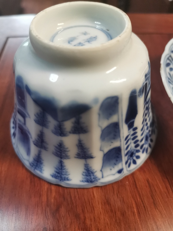 古玩陶瓷青花杯盤拍賣,當前價格2480元