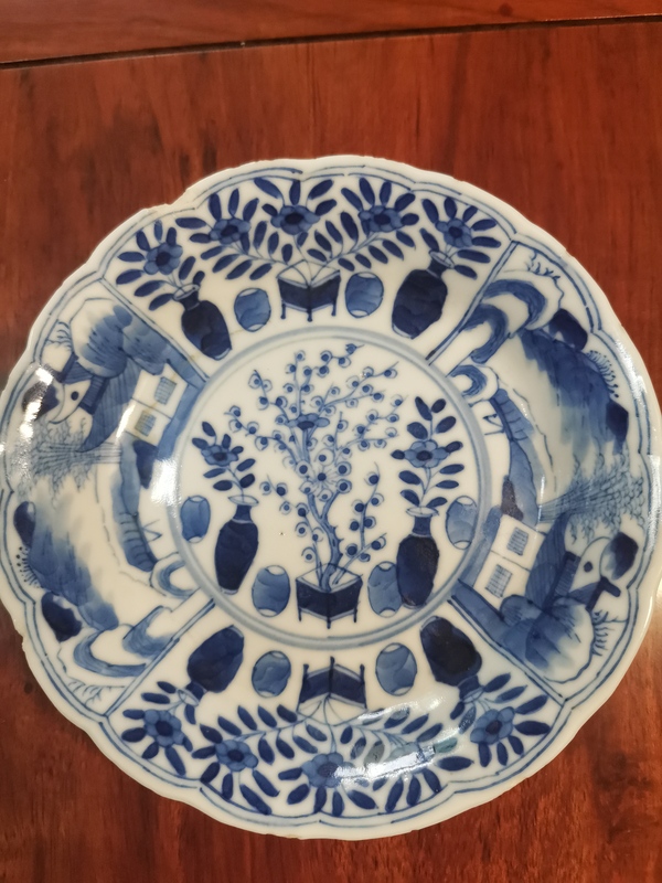 古玩陶瓷青花杯盤拍賣,當前價格2480元