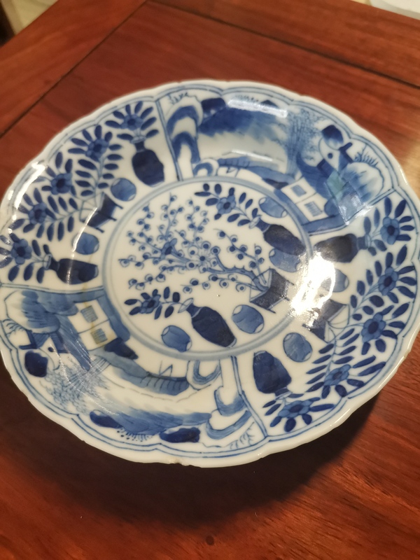 古玩陶瓷青花杯盤拍賣,當前價格2480元