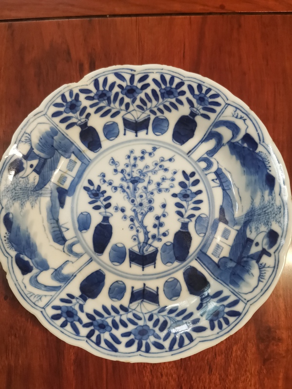古玩陶瓷青花杯盤拍賣,當前價格2480元