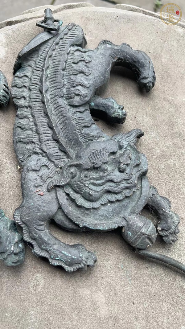 古玩銅器獅子真品鑒賞圖