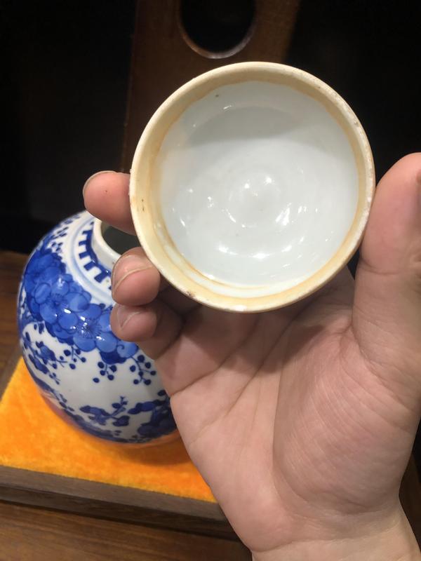 古玩陶瓷(新年放漏中)晚清-光緒-花鳥紋青花蓋罐拍賣,當前價格2574元
